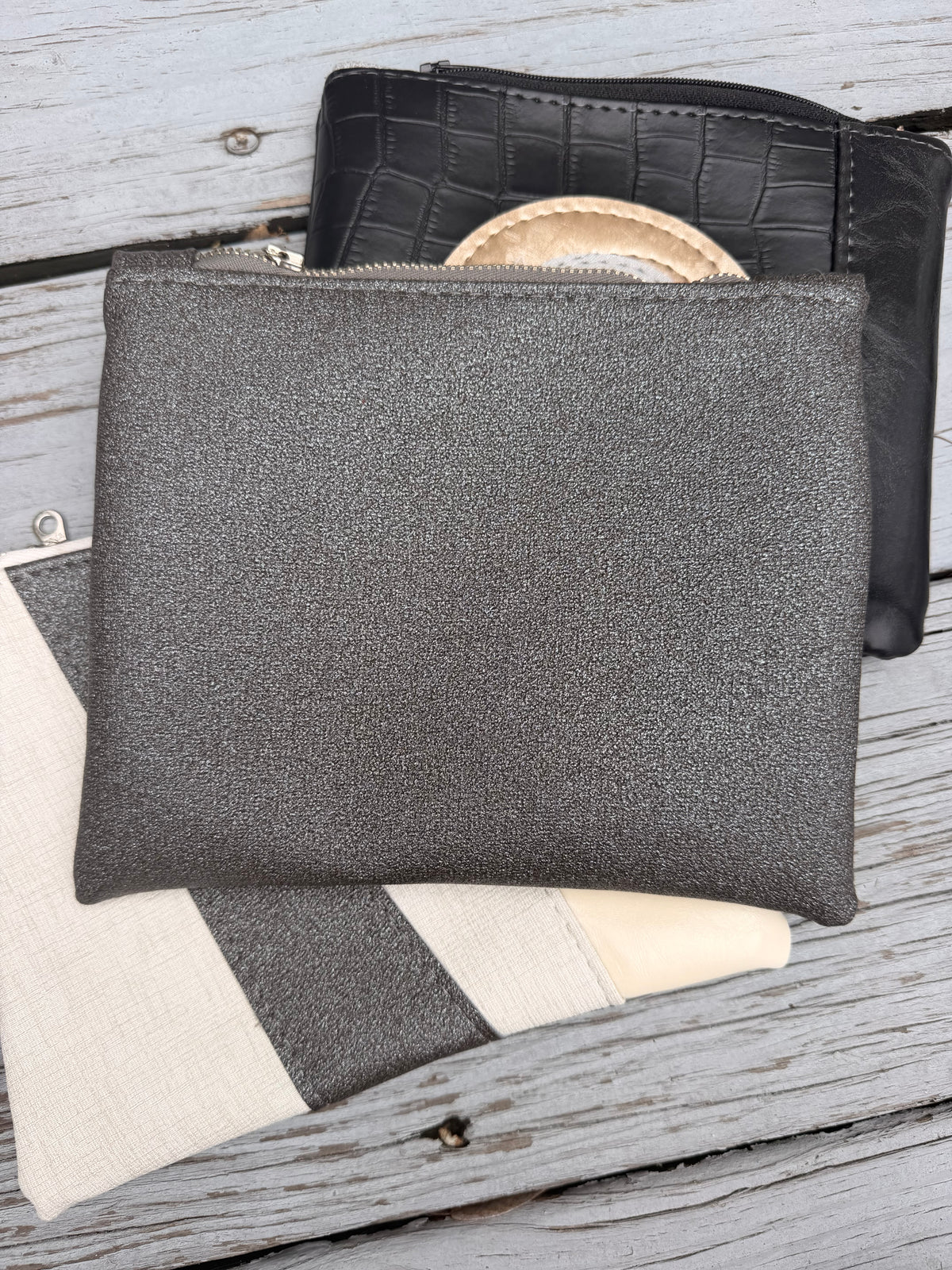 Emerald Zipper Pouch