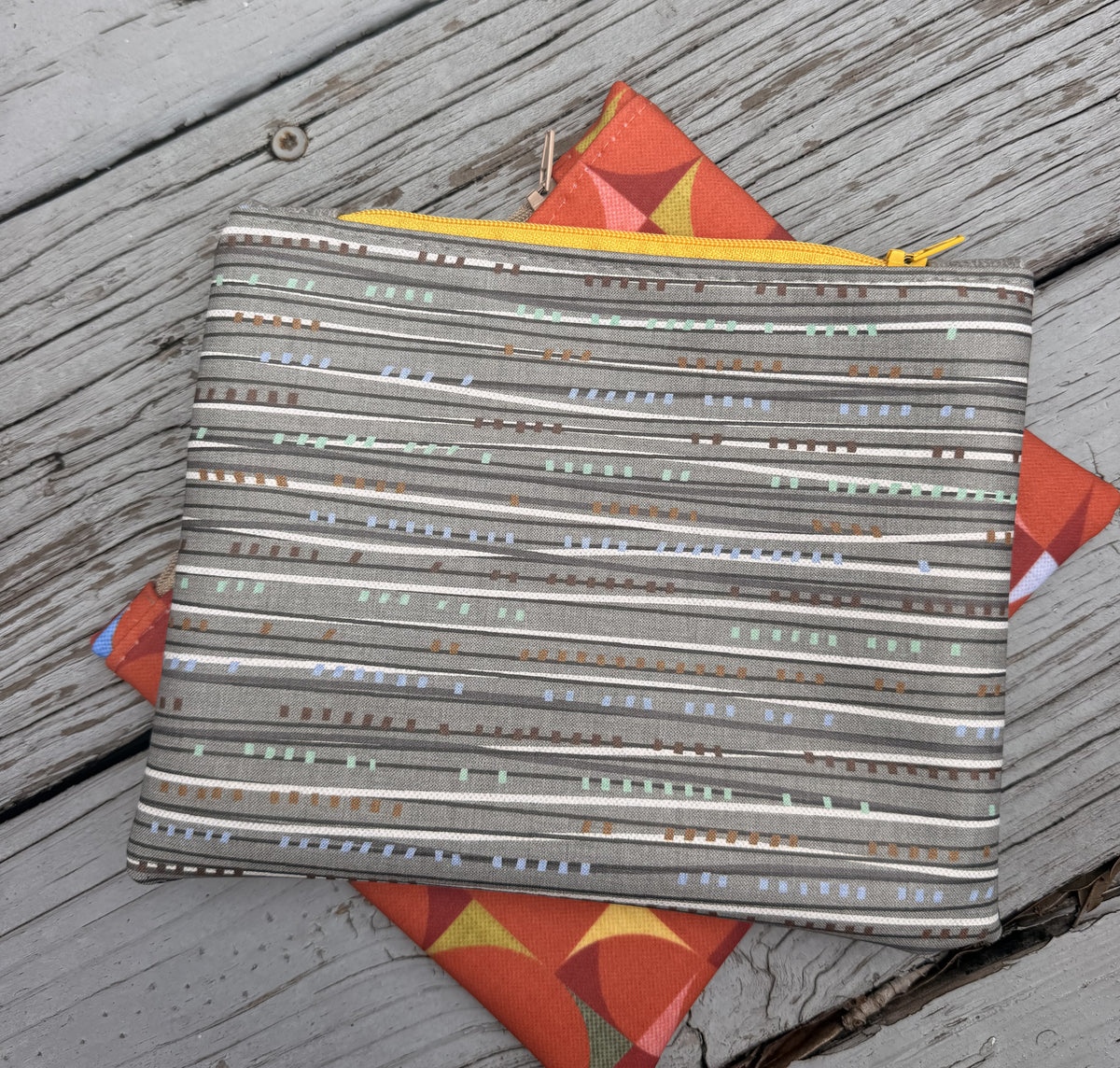 Zipper Pouch Blue Bird