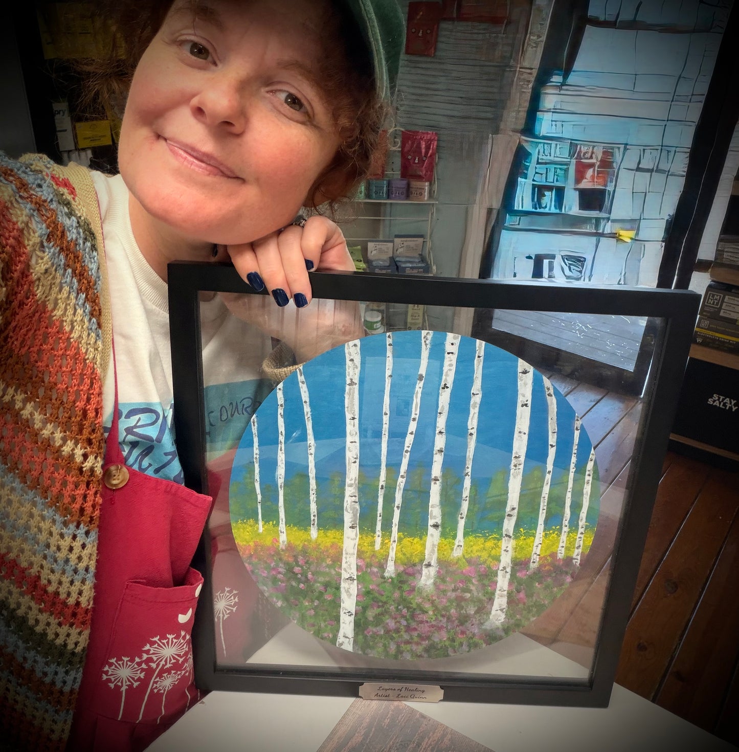 Layers Of Healing Lapel Pin - Antique Silver