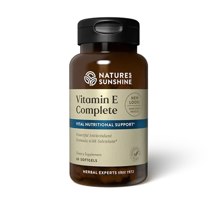 Vitamin E Complete w/Selenium 60 softgel caps