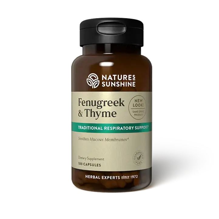 Fenugreek and Thyme 100 capsules