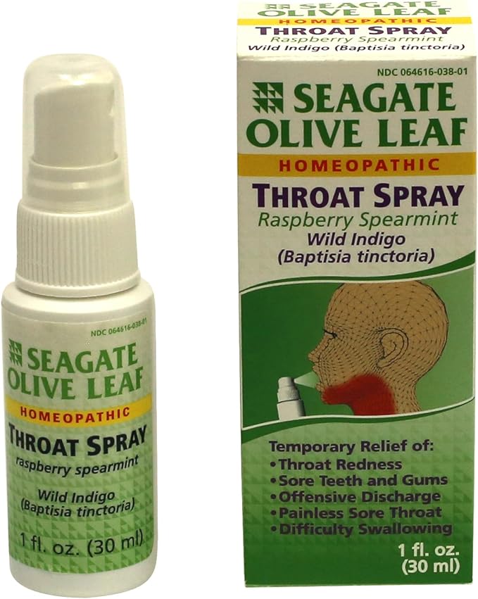 Olive Leaf Throat Spray 1 fl oz.