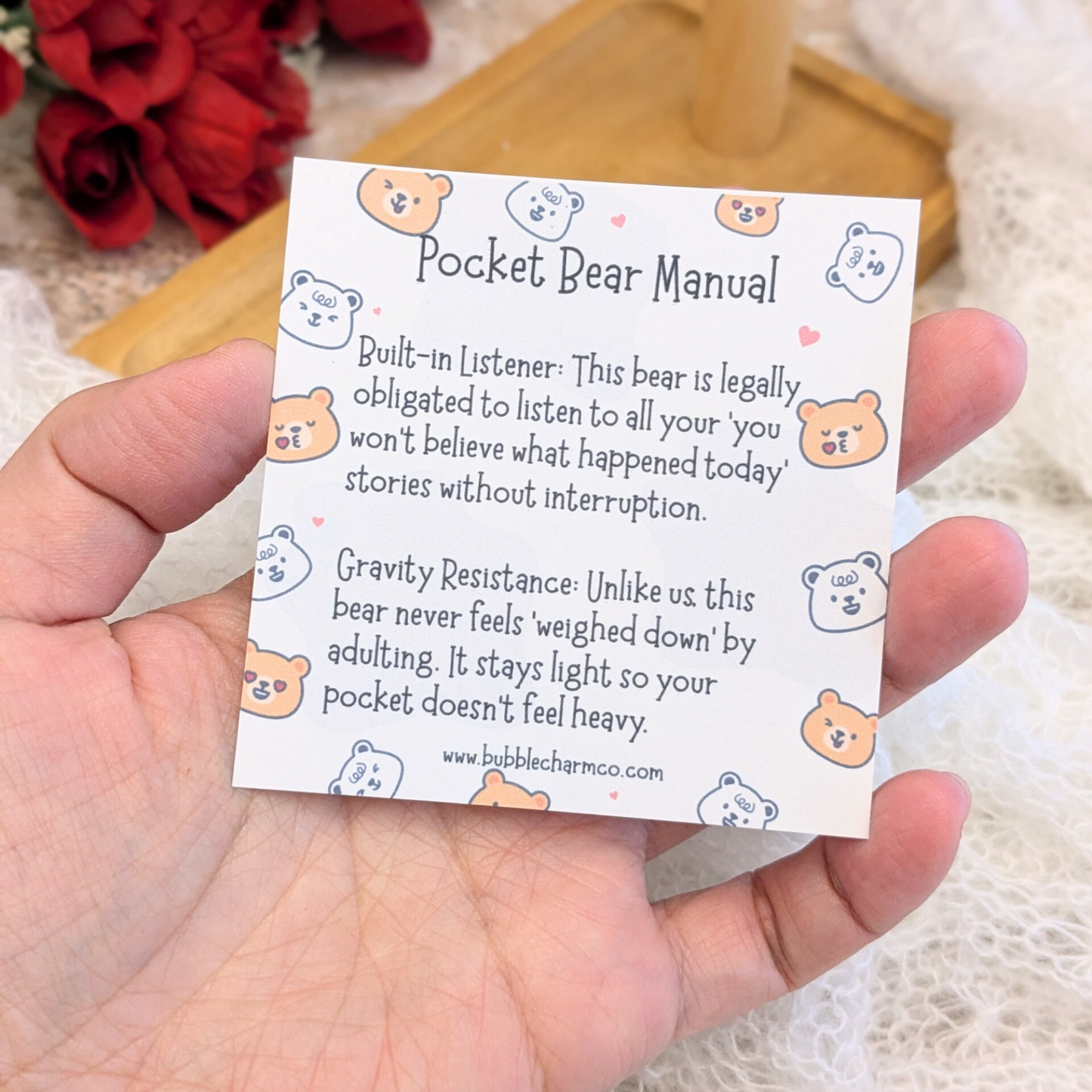Emotional Support Pocket Hug Card All Occasion Keepsake