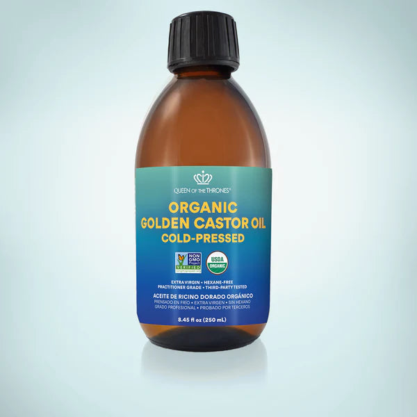 Organic Golden Castor Oil 8.45 oz