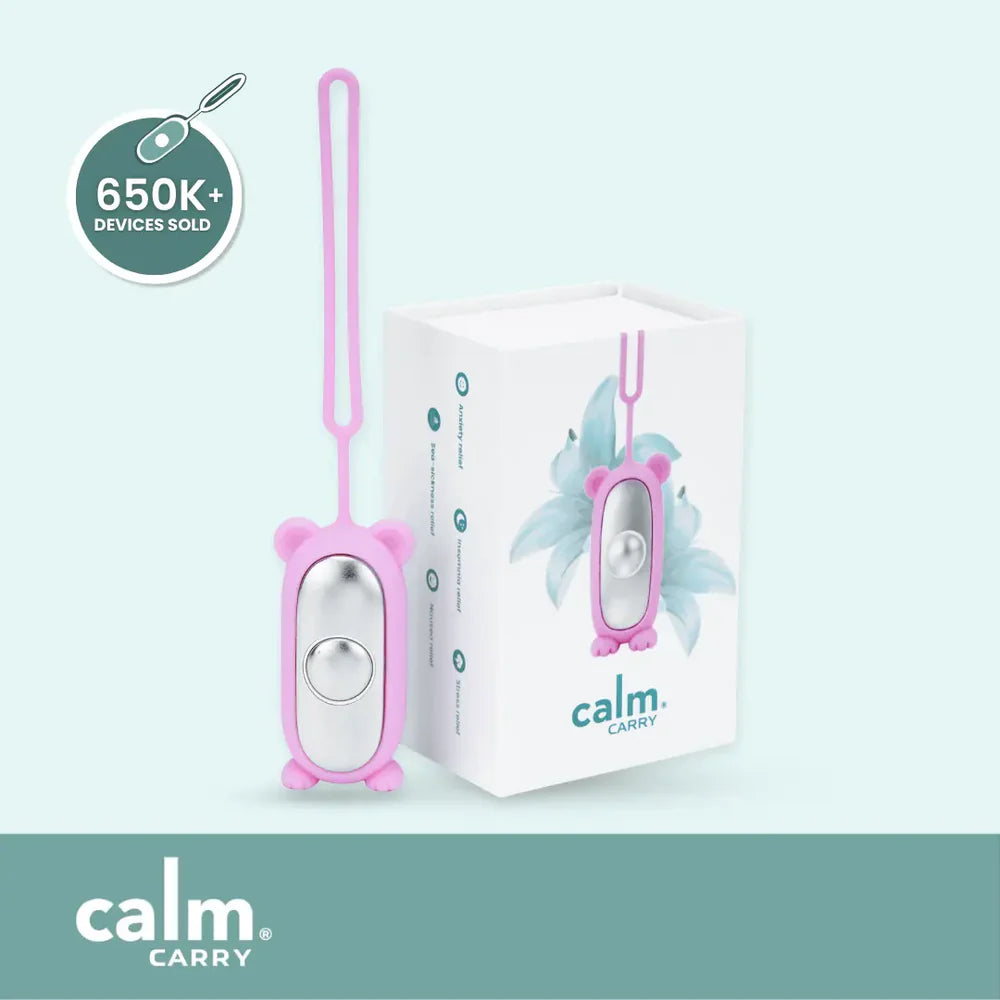 CalmCarry Kids Mini Bear Pink