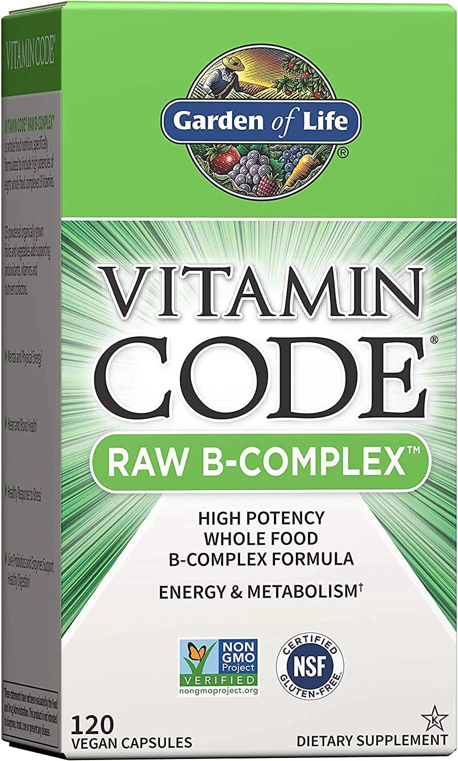 Vitamin Code Raw B Complex 120 caps