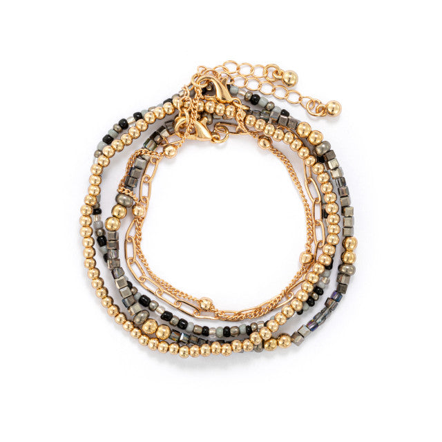 Sharing Kindness Bracelet - Sand Gold