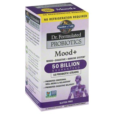 Dr. Formulated Mood+ Probiotics 60 caps SHELF STABLE
