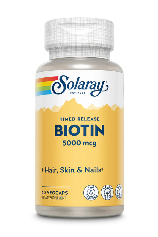 Biotin 5000mcg Time Release 60 caps