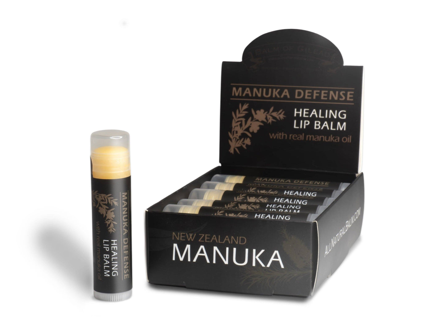 Manuka Defense Healing Lip Balm, .15 oz Tube