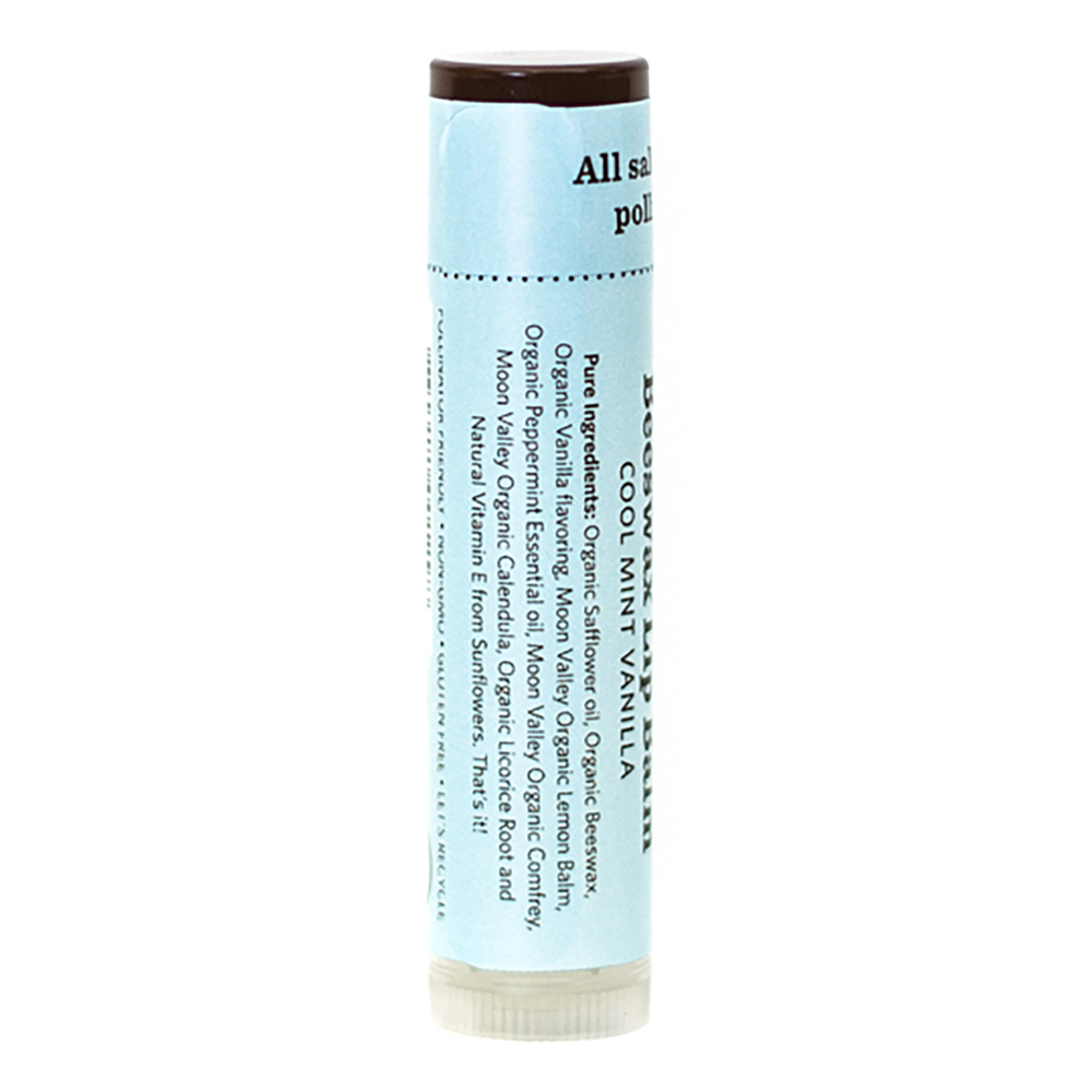 Beeswax Lip Balm Cool Mint Vanilla