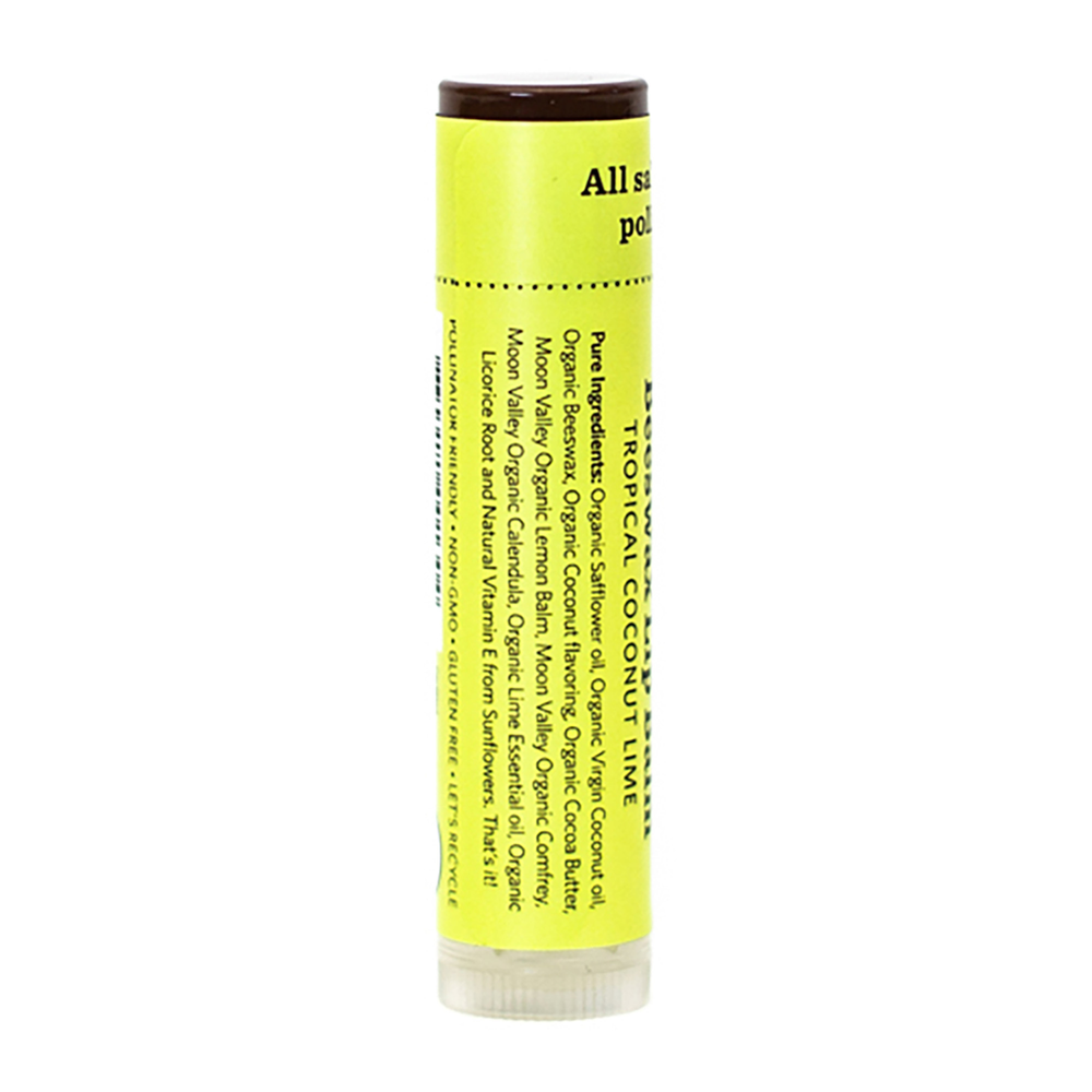 Beeswax Lip Balm Tropical Coconut Lime