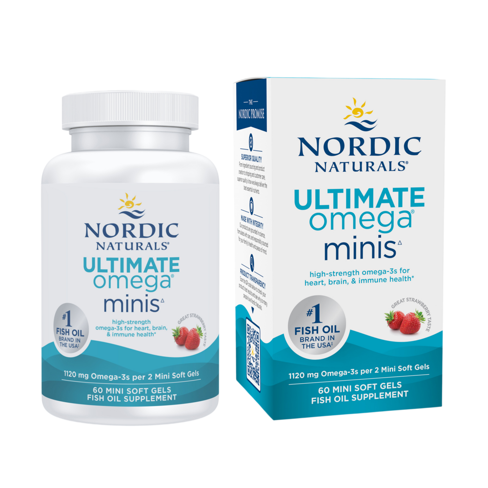 Ultimate Omega Minis 60 softgels