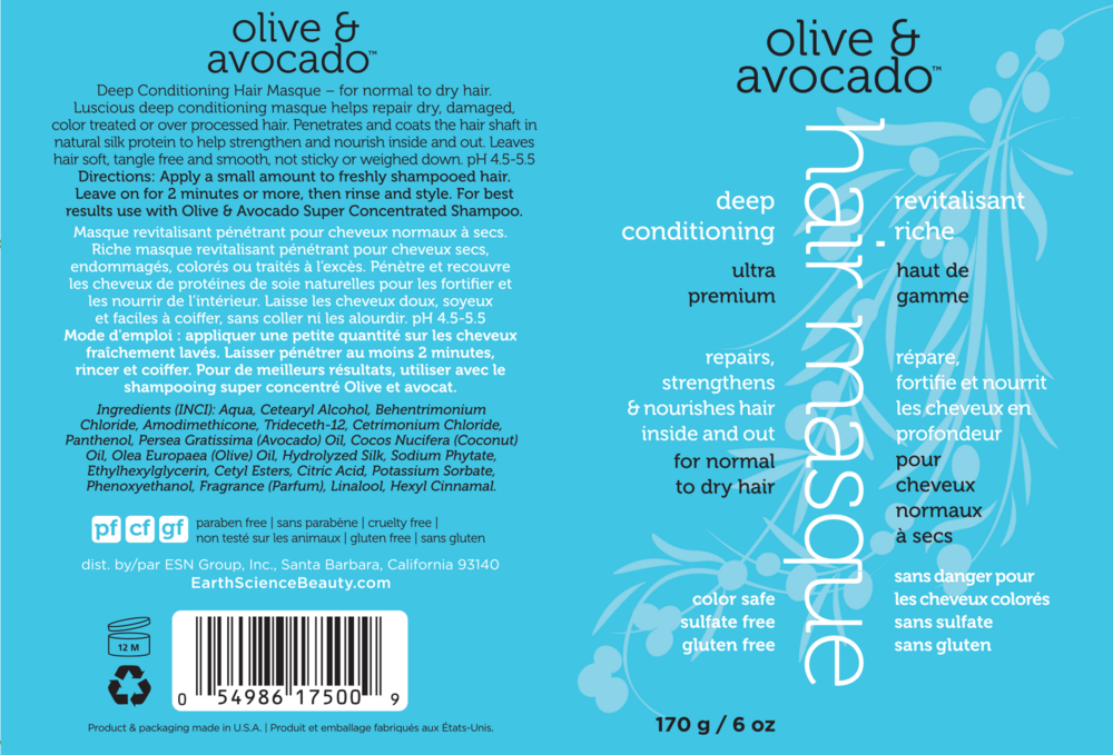 Olive & Avocado Hair Conditioner