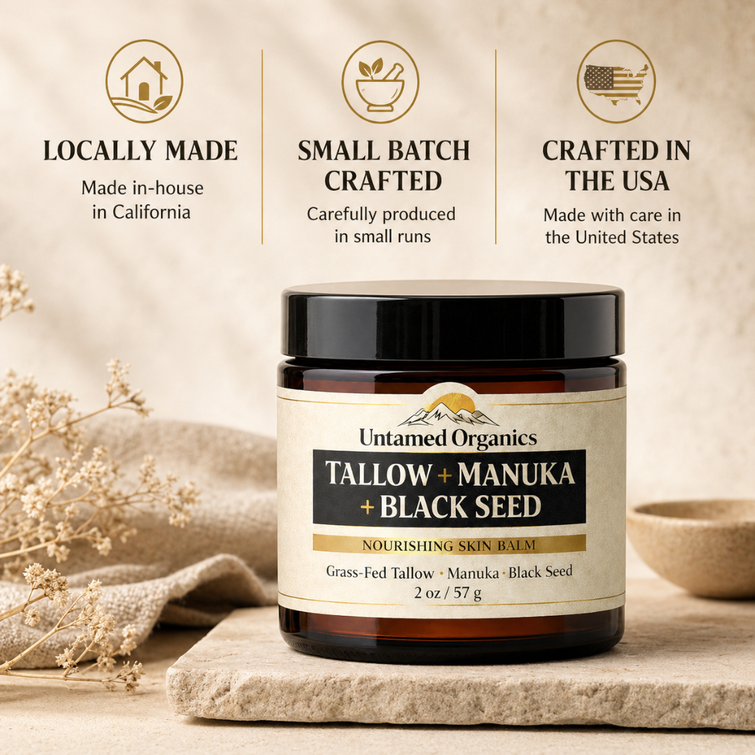 Tallow Manuka Honey & Black Seed Skin Balm - 2 oz