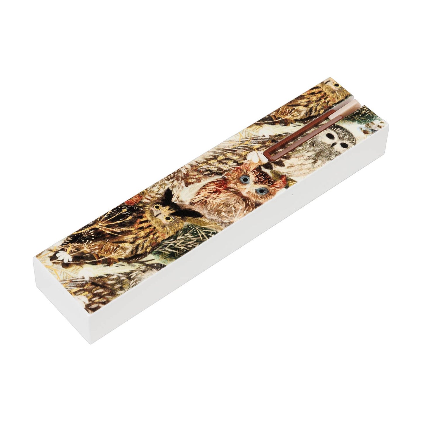 DreamBox Gel Click Pen in a Gift Box - Owls