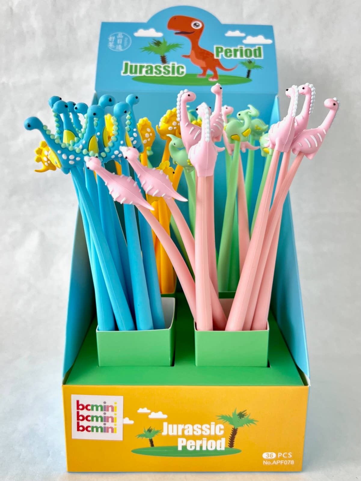 22570 JURASSIC DINOSAUR WIGGLE GEL PEN