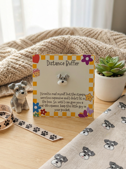 Study Aboard Pocket Hug Emotional Support Long Distance Card
