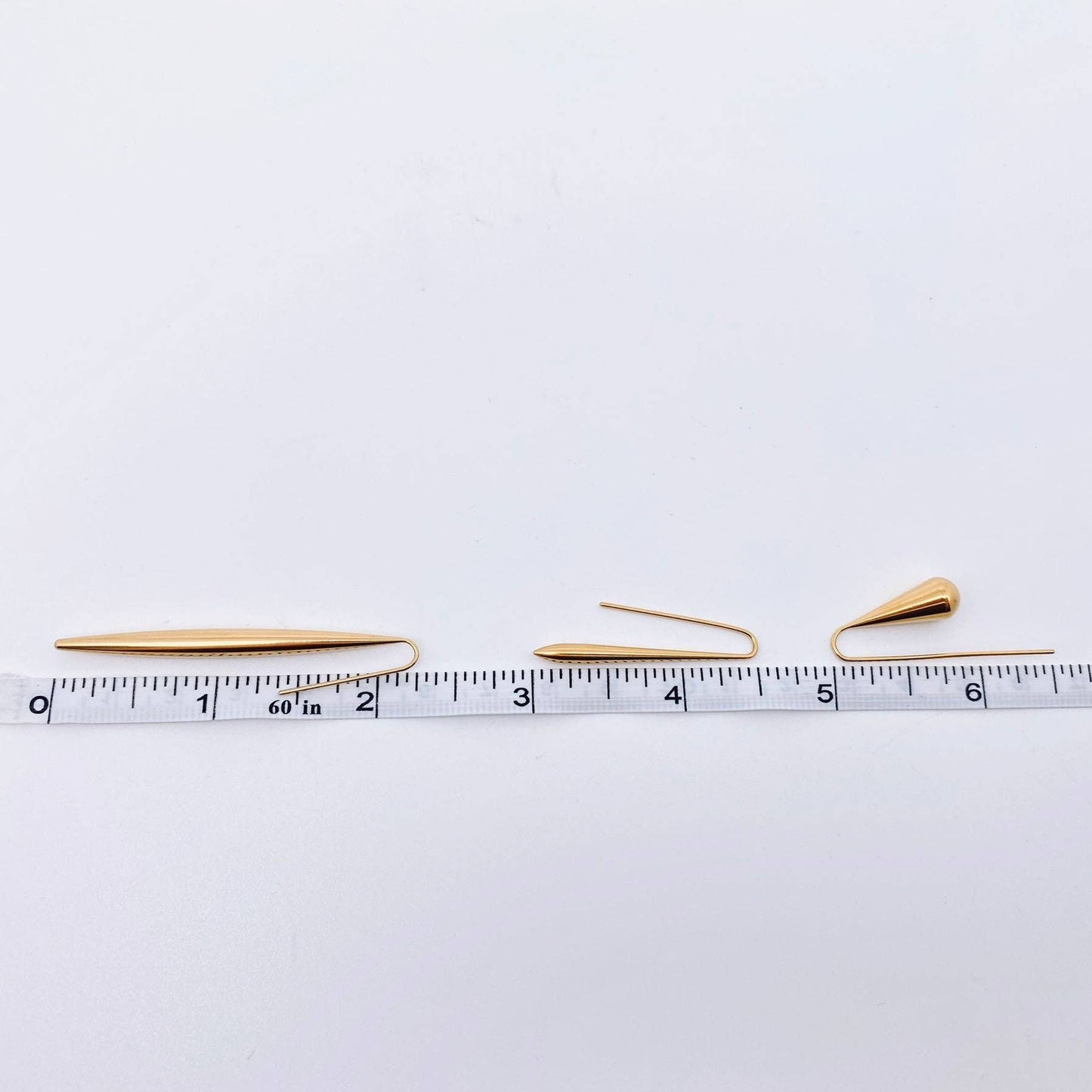 Exquisite 18k Gold Plated Stainless Steel Earrings - FGS: B