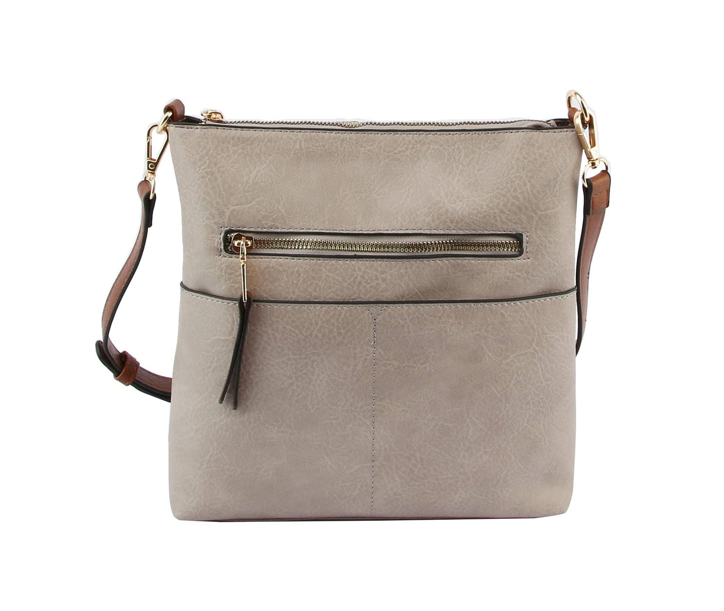 LQF038Z Fashion Crossbody Bag: Peach