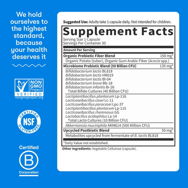 Dr. Formulated Probiotics Microbiome Balance