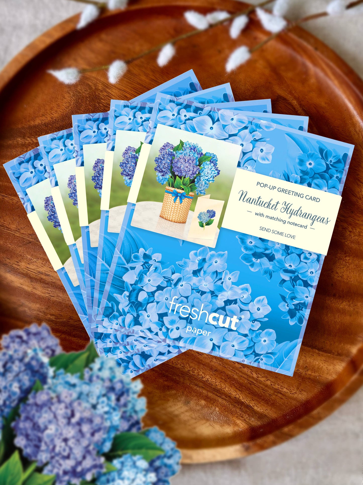 Mini Nantucket Hydrangeas