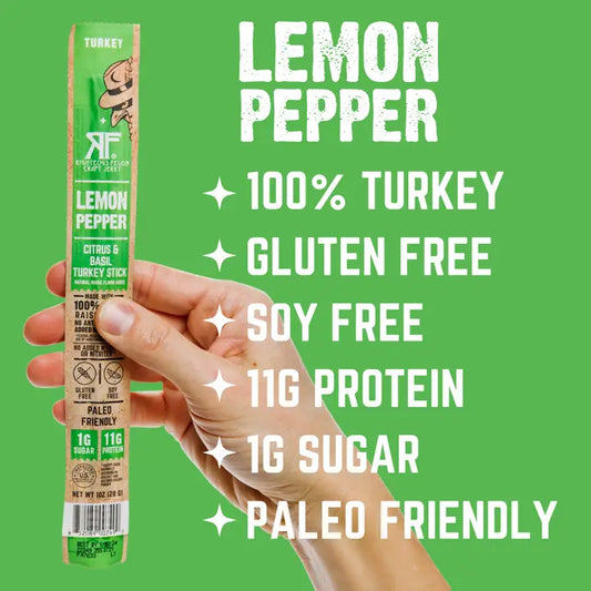 Lemon Pepper Turkey Stick