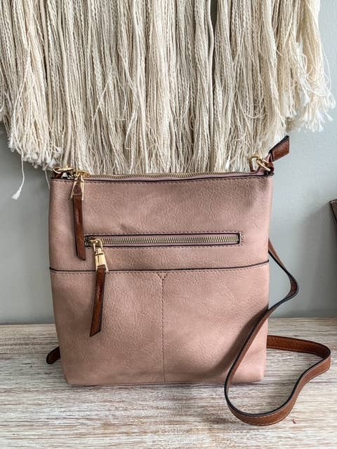 LQF038Z Fashion Crossbody Bag: Gold