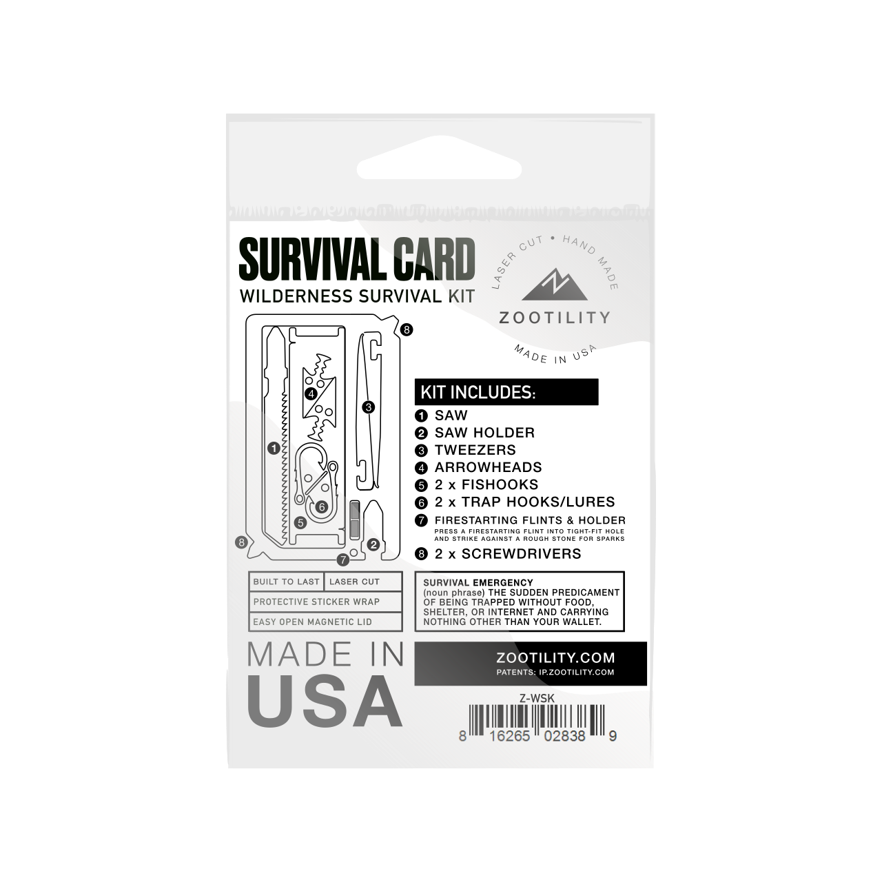 Wilderness Survival Kit