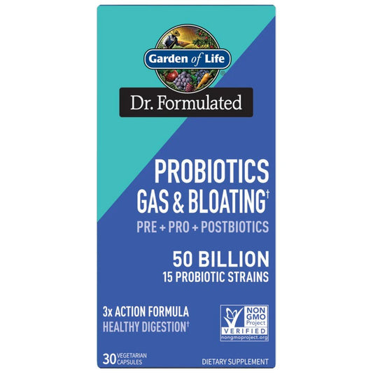 Dr. Formulated Probiotics Gas & Bloating 30 caps