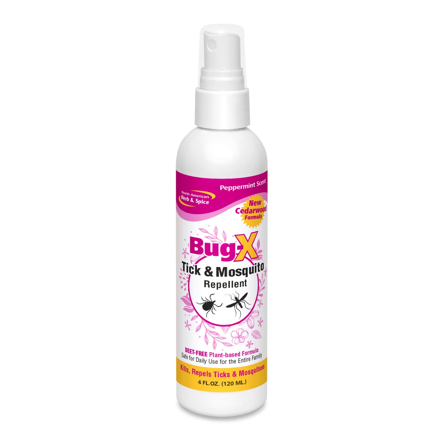 Bug-X Tick and Mosquito Repellant- Peppermint