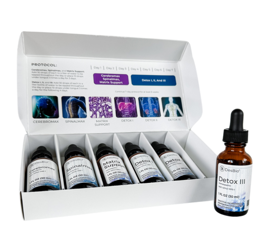 Comprehensive Homeopathic Detox Kit - DB-1 Set