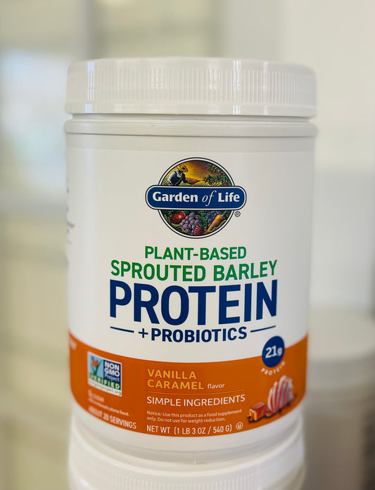 Sprouted Barley Protein Vanilla Caramel