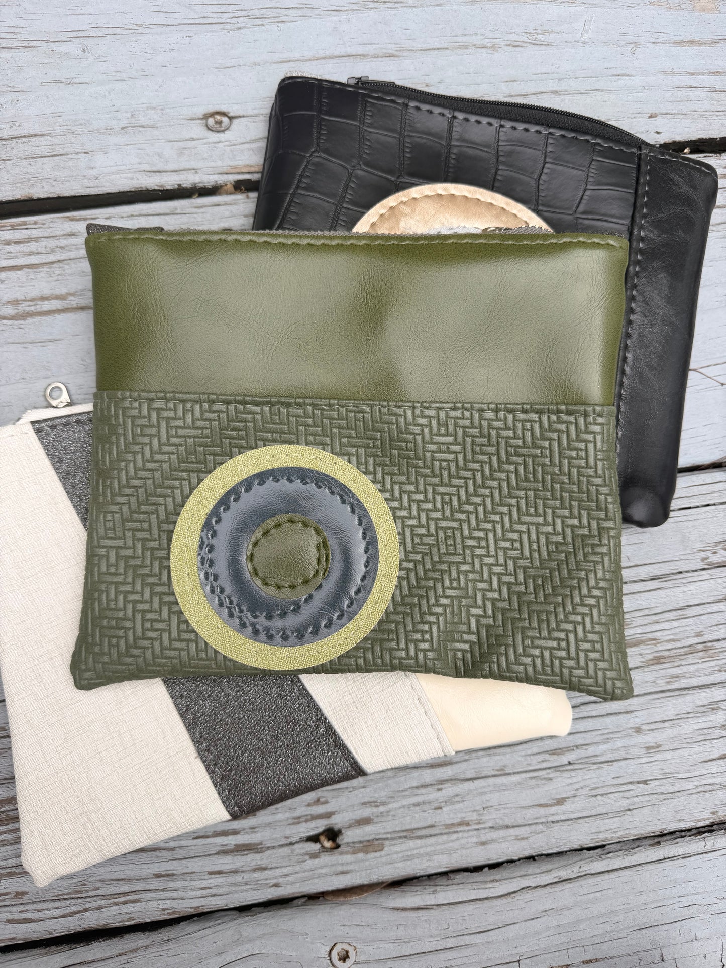 Emerald Zipper Pouch