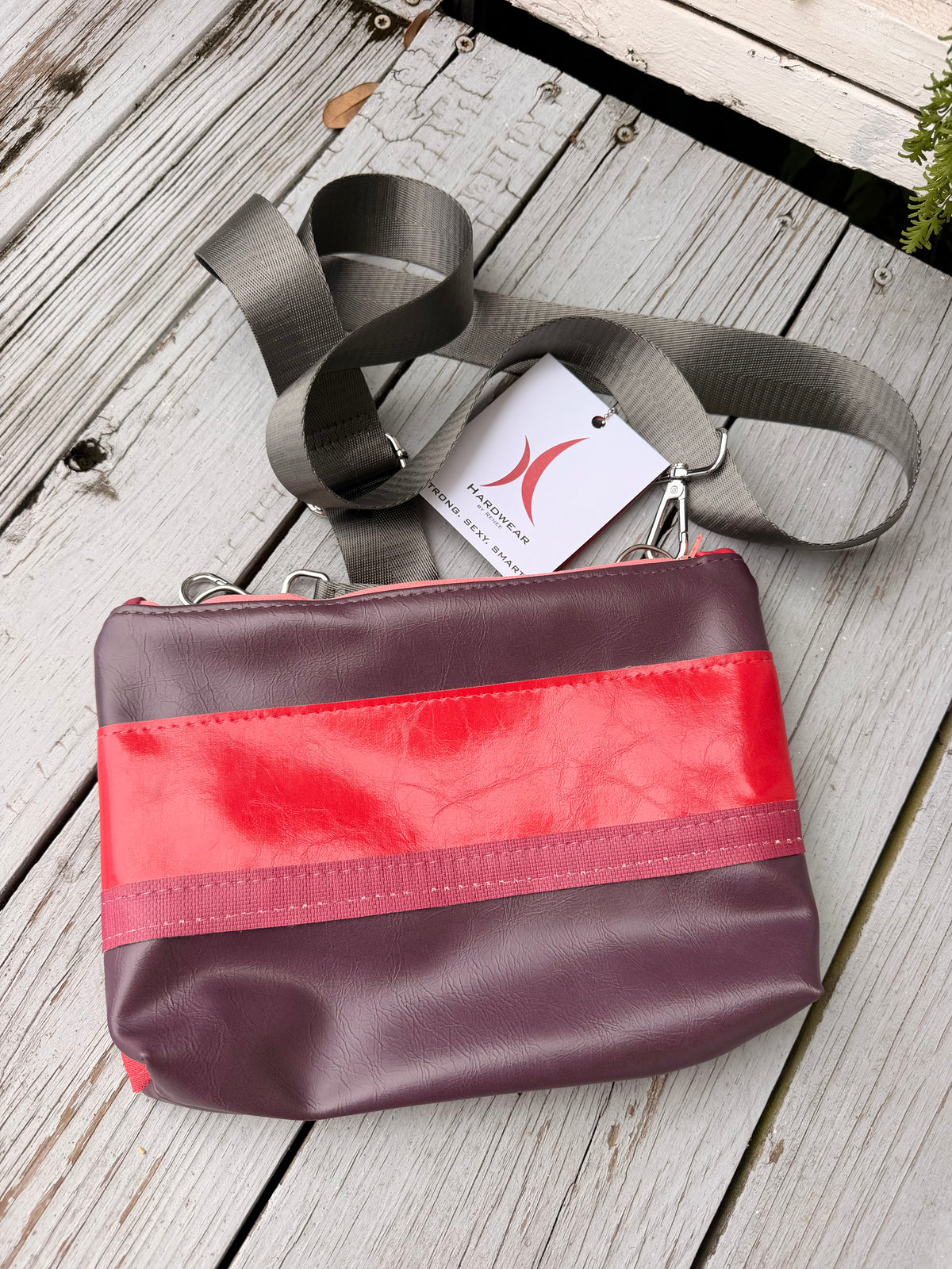 Purple/Red Journey Crossbody purse