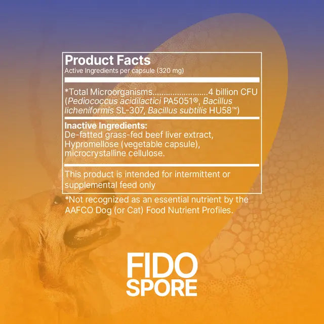 FidoSpore Microbiome labs