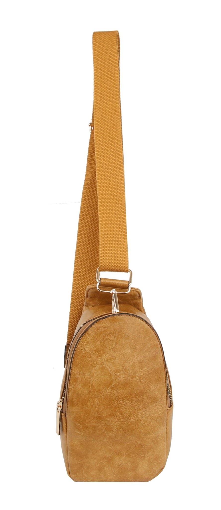 LQ286-1 Cathy Sling Bag: Brown