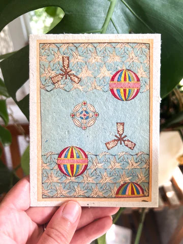 Wildflower Balloon Card