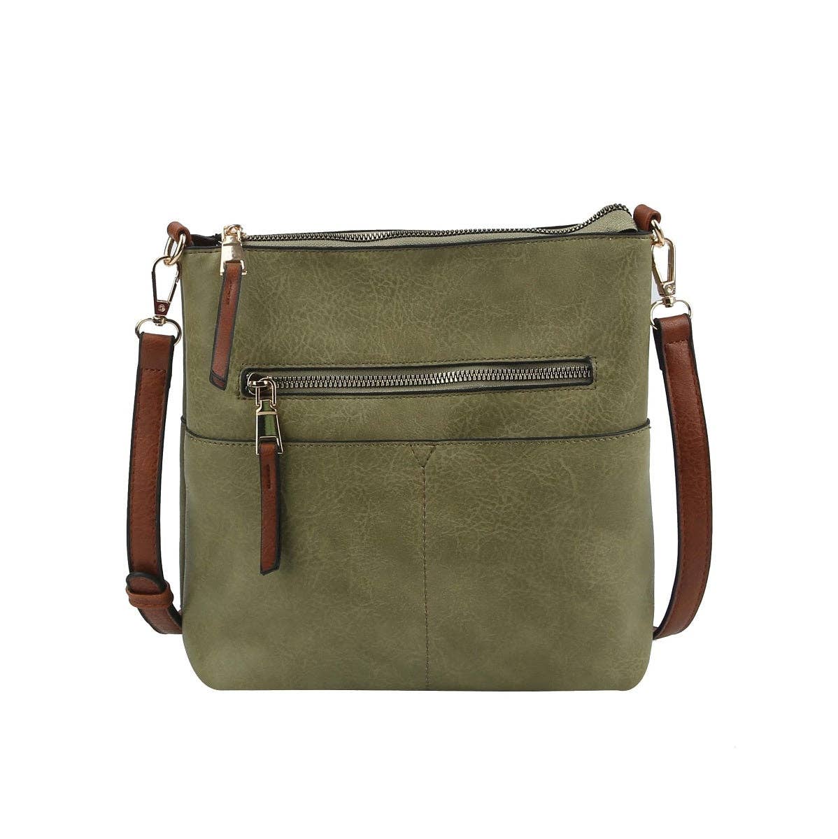 LQF038Z Fashion Crossbody Bag: Gold