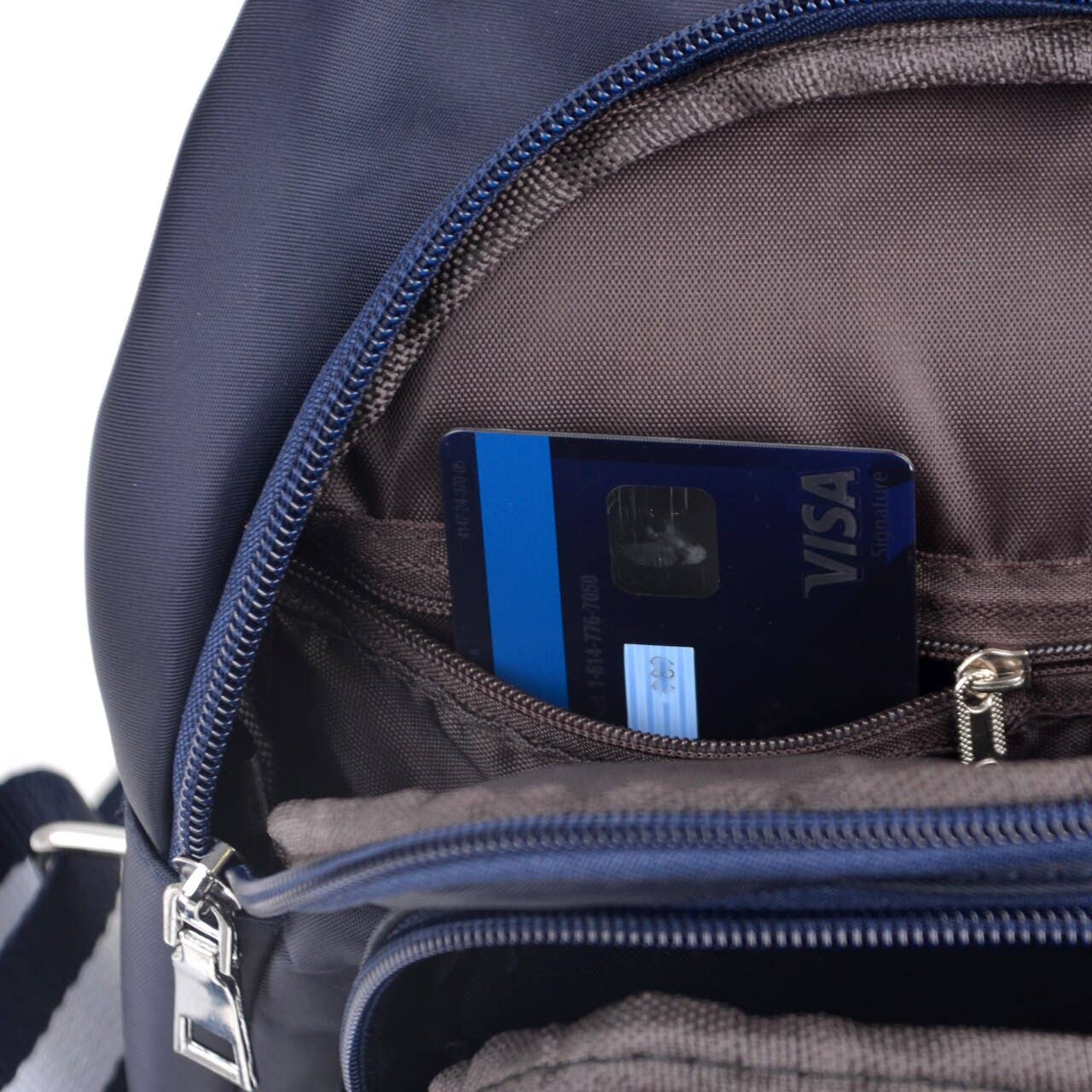 Navy Crossbody Shoulder Sling Bag