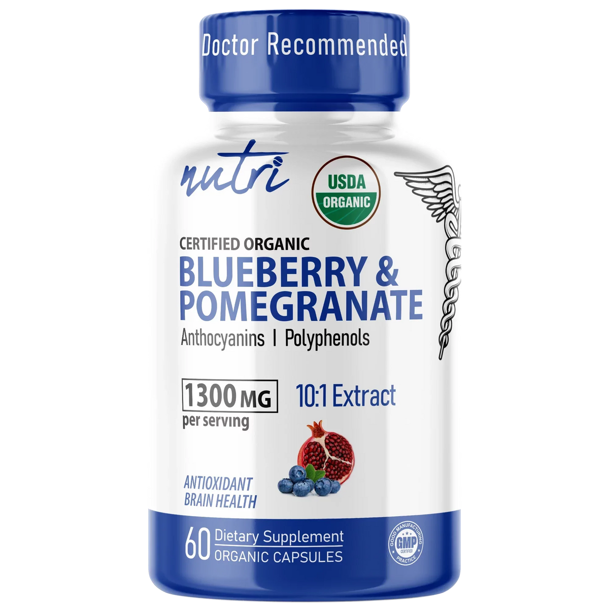 Blueberry & Pomegranate NUTRI 1300 MG
