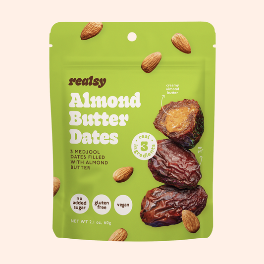 Almond Butter Filled Medjool Date Snack Packs