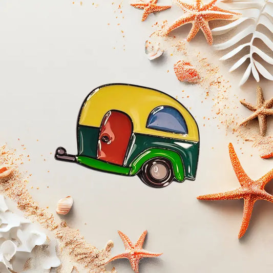 Retro Camper Pin
