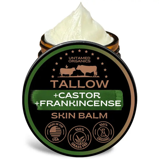 Grass-Fed Tallow + Castor + Frankincense