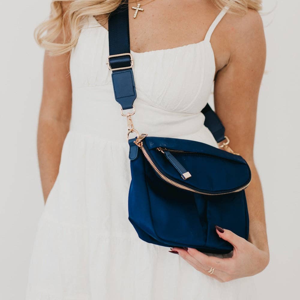Tilly Crossbody Bag Wholesale: Navy