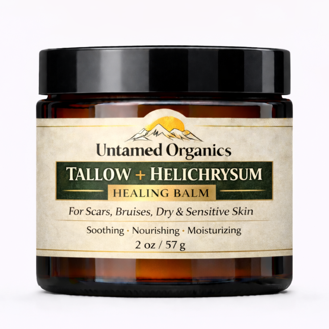 Tallow Helichrysum Restorative Skin Balm - 2 oz