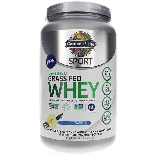 Grass Fed Whey Protein Vanilla