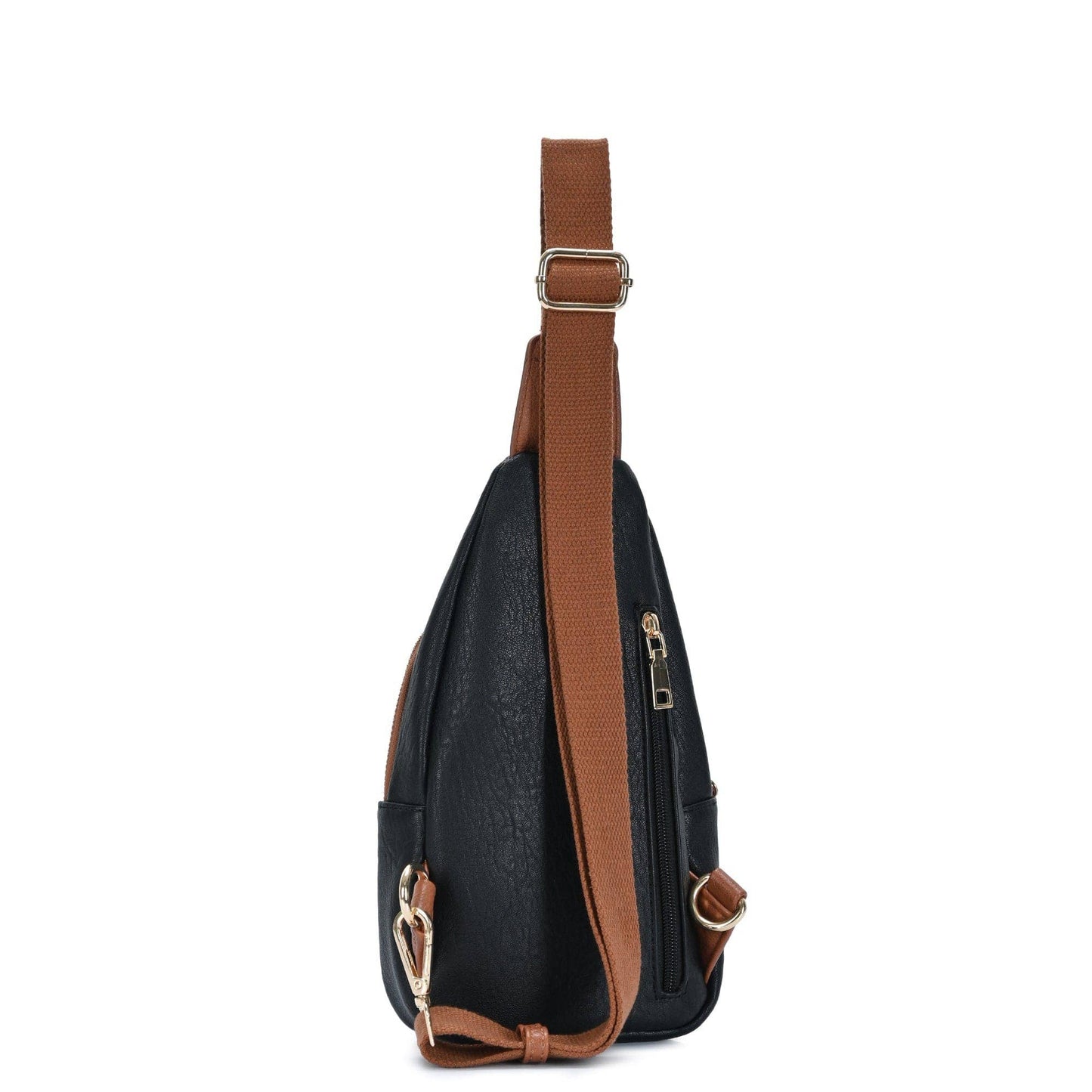 BGT5703 Tasha Multi Zip Compartment Sling Bag: Blue