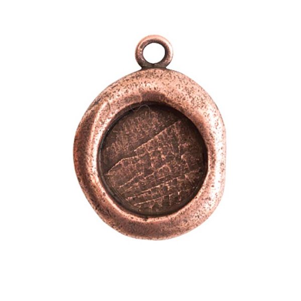 Layers Of Healing Necklace - Crest Antique Copper