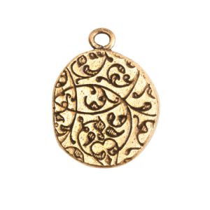 Layers Of Healing Necklace - Crest Antique Gold